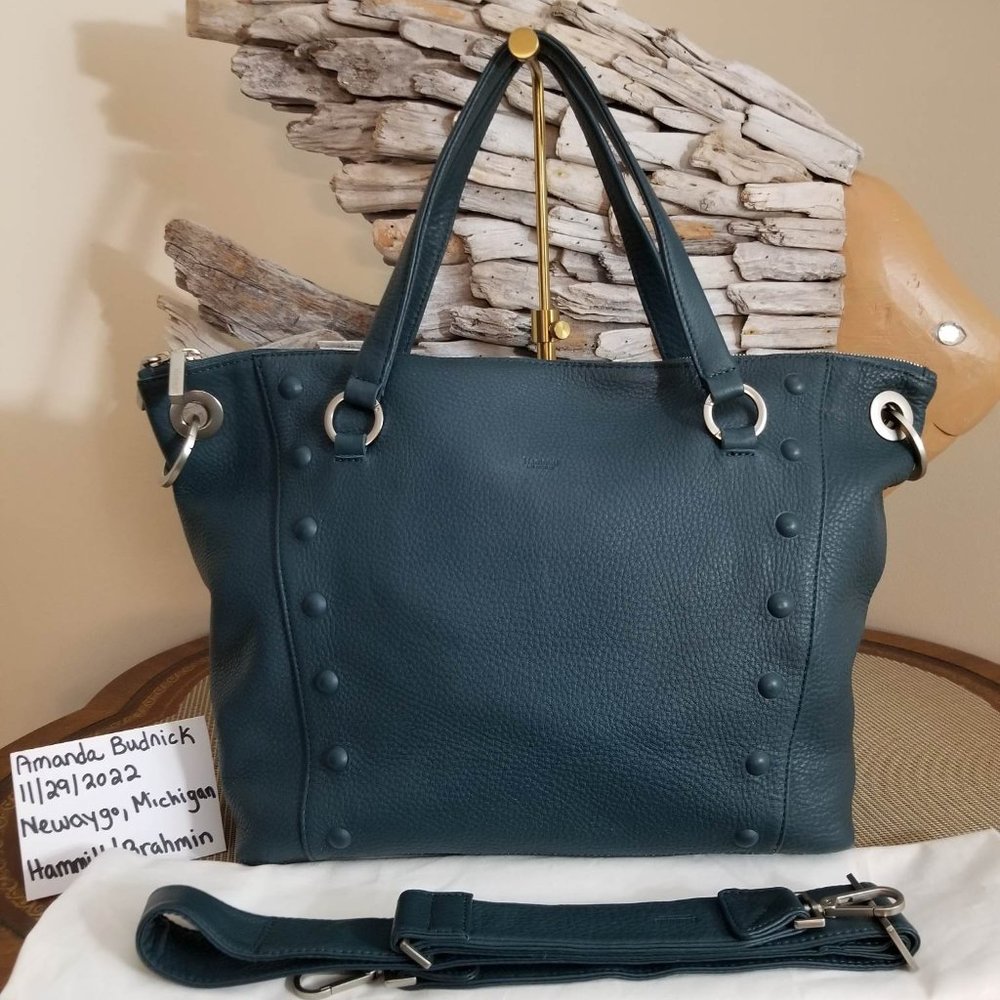 HAMMITT LARGE DANIEL TEAL NEW WITH TAG